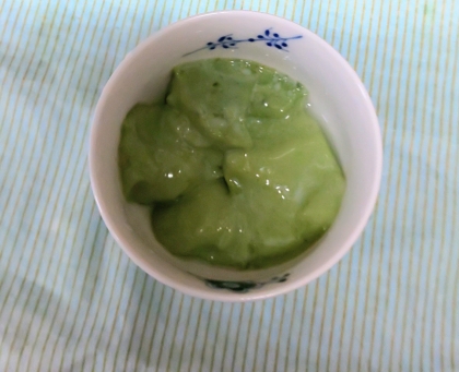 パーティーのデザート♪抹茶プリン