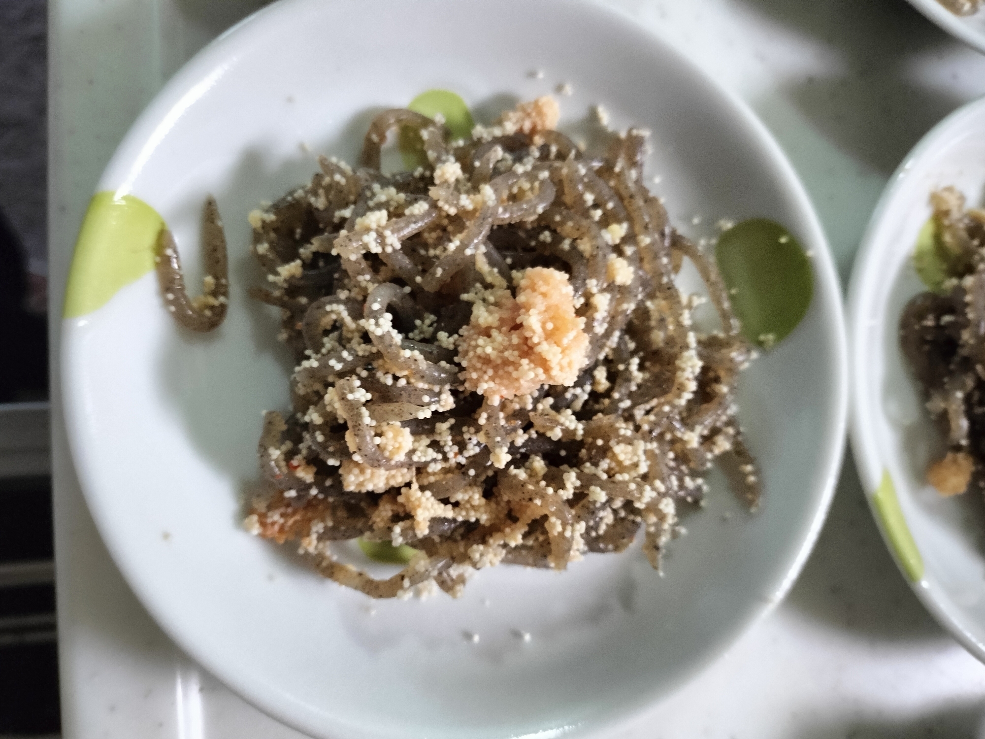 糸こんにゃくの明太子炒め