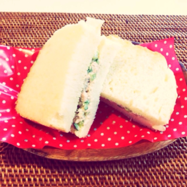 P's亭＊きゅうりとツナのサンドイッチ