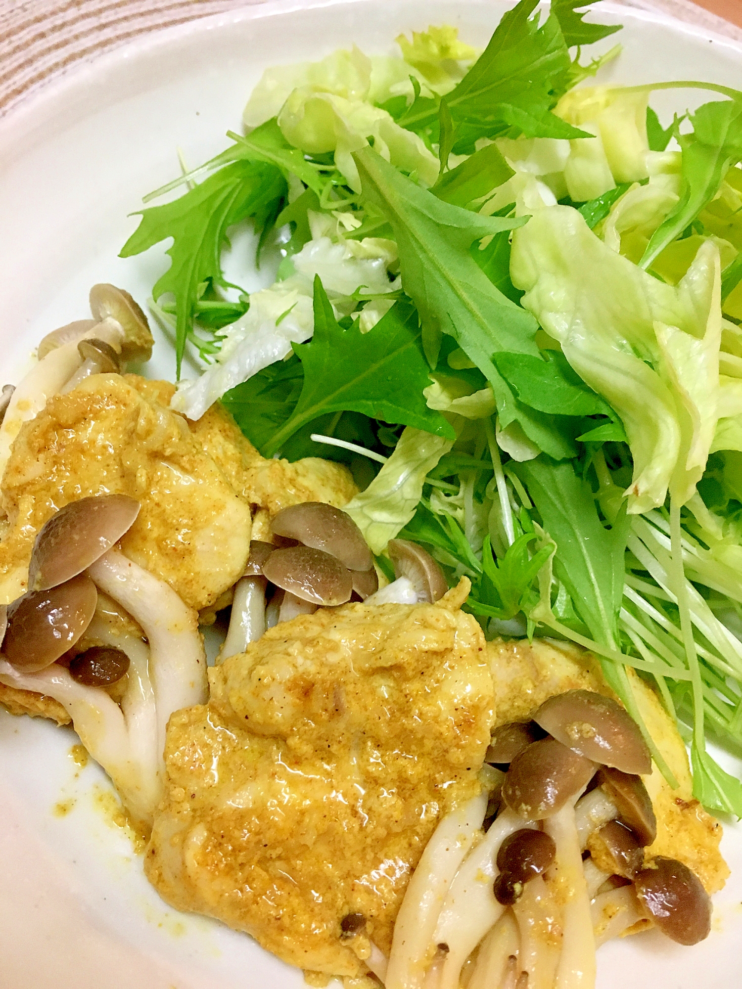 ヨーグルト効果でしっとり!鶏胸肉のタンドリーチキン
