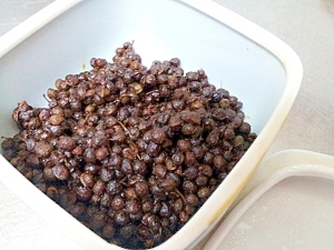 青山椒の佃煮 茹で方工程あり レシピ 作り方 By Fly To The Sky0985 楽天レシピ