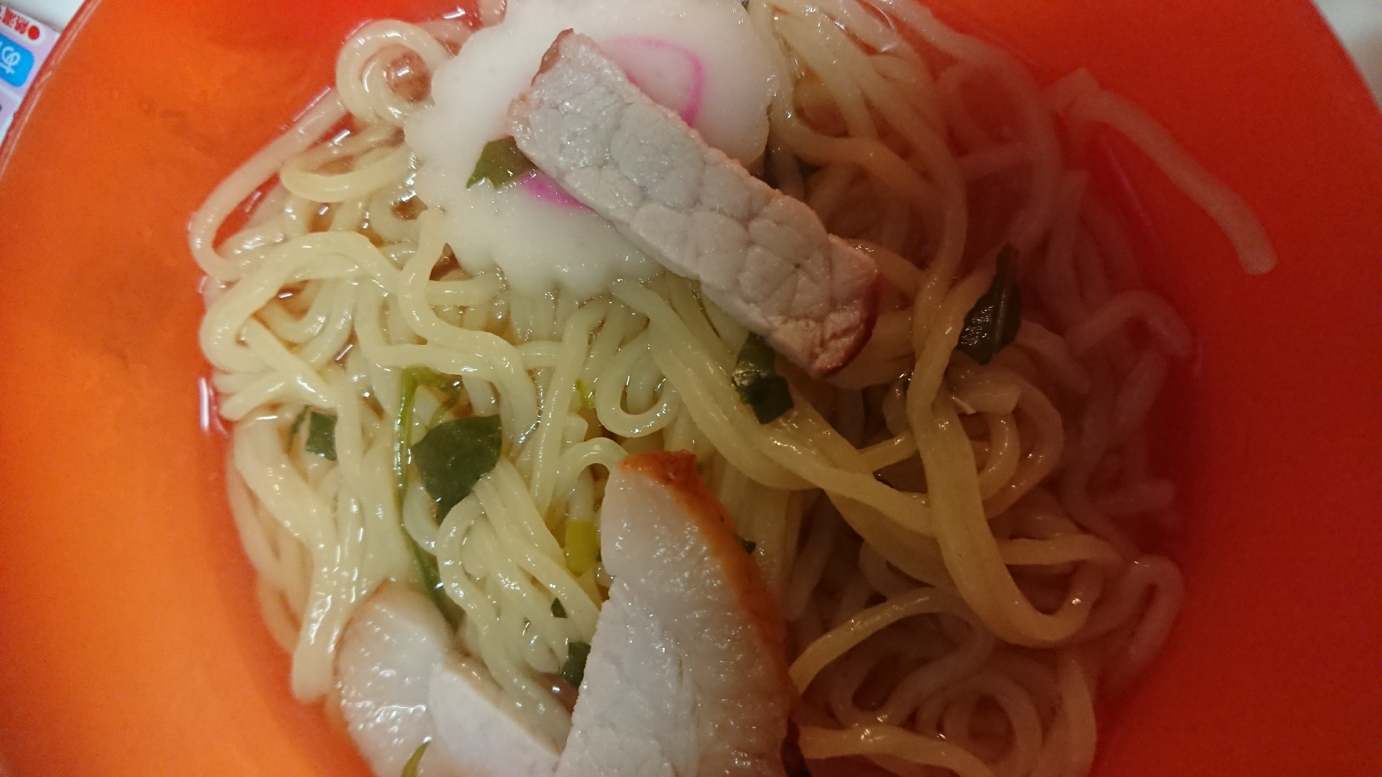 子供にチャンポン麺