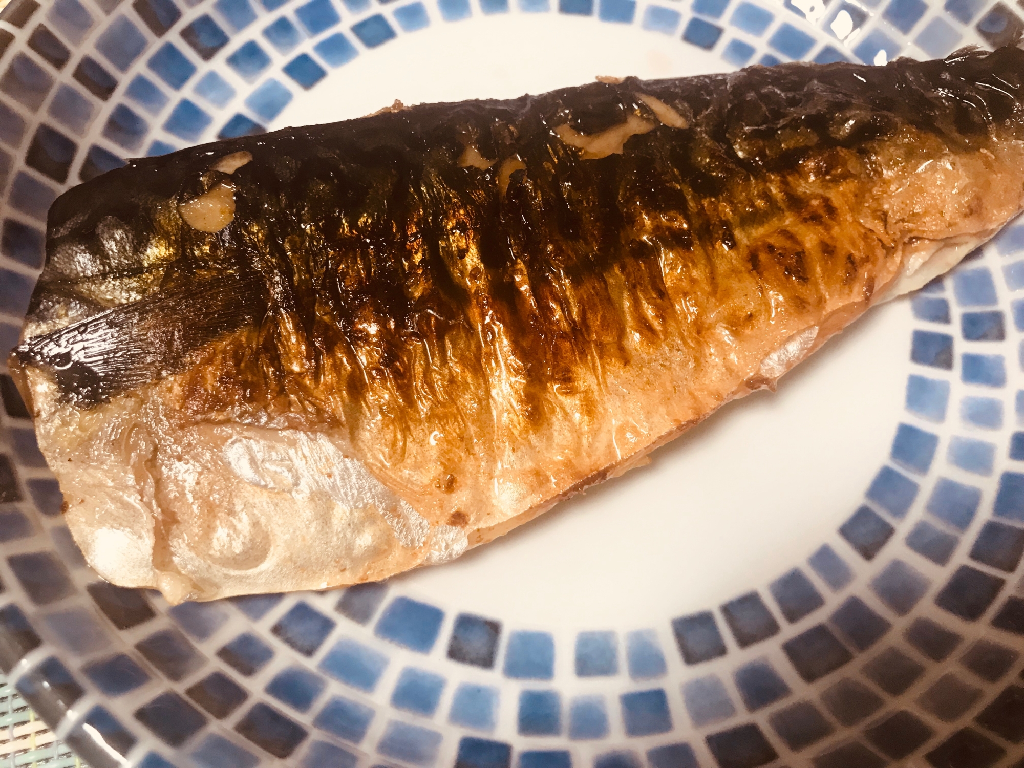 フライパンで！鯖の塩焼き♡