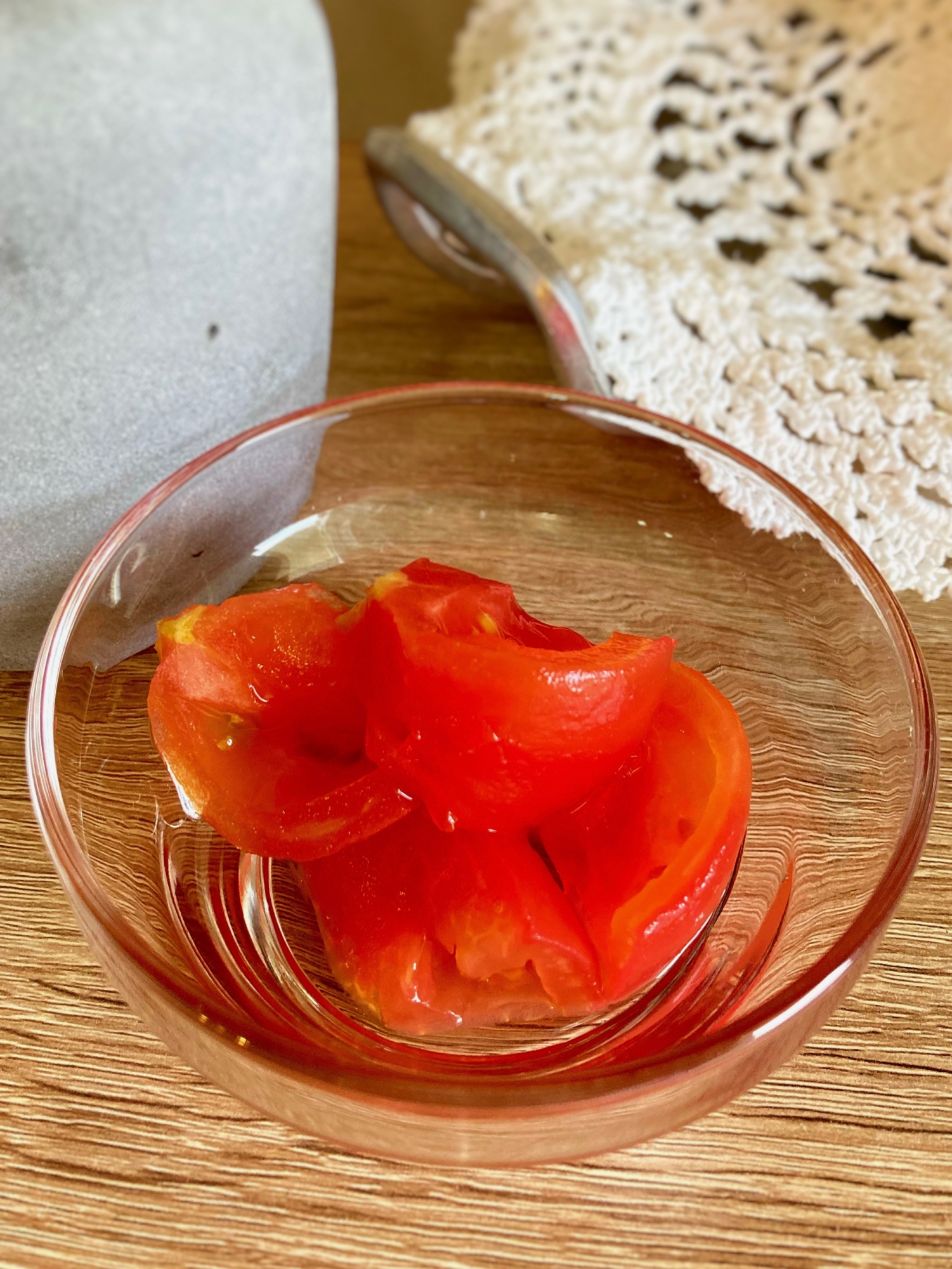 【爽やかな甘さ】トマトのシンプルマリネ