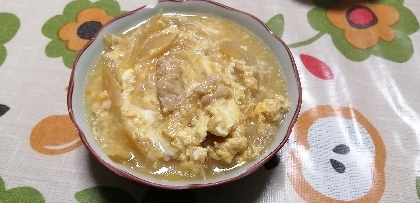 鶏肉卵とじ