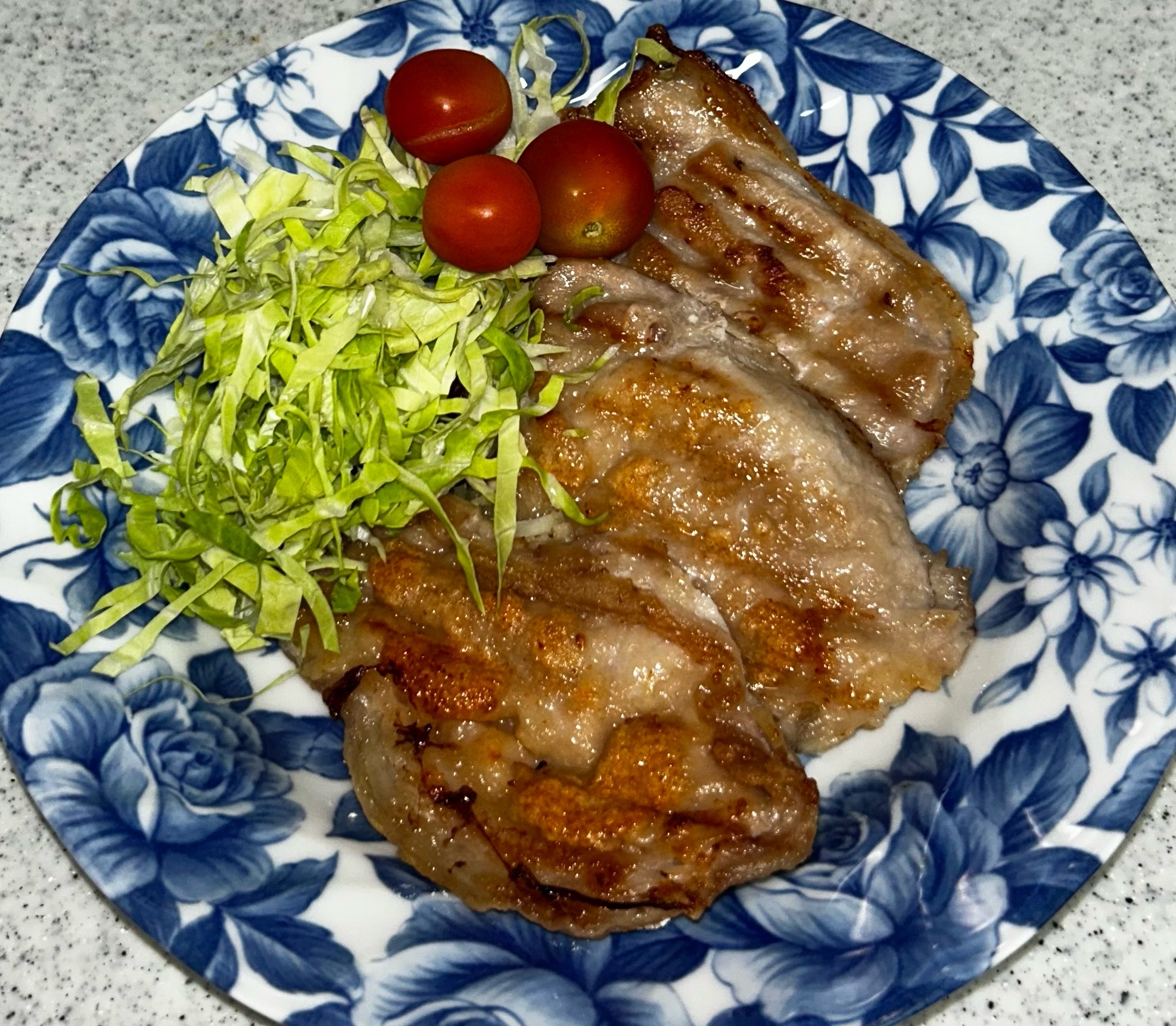 豚こま肉の唐揚粉焼き♪