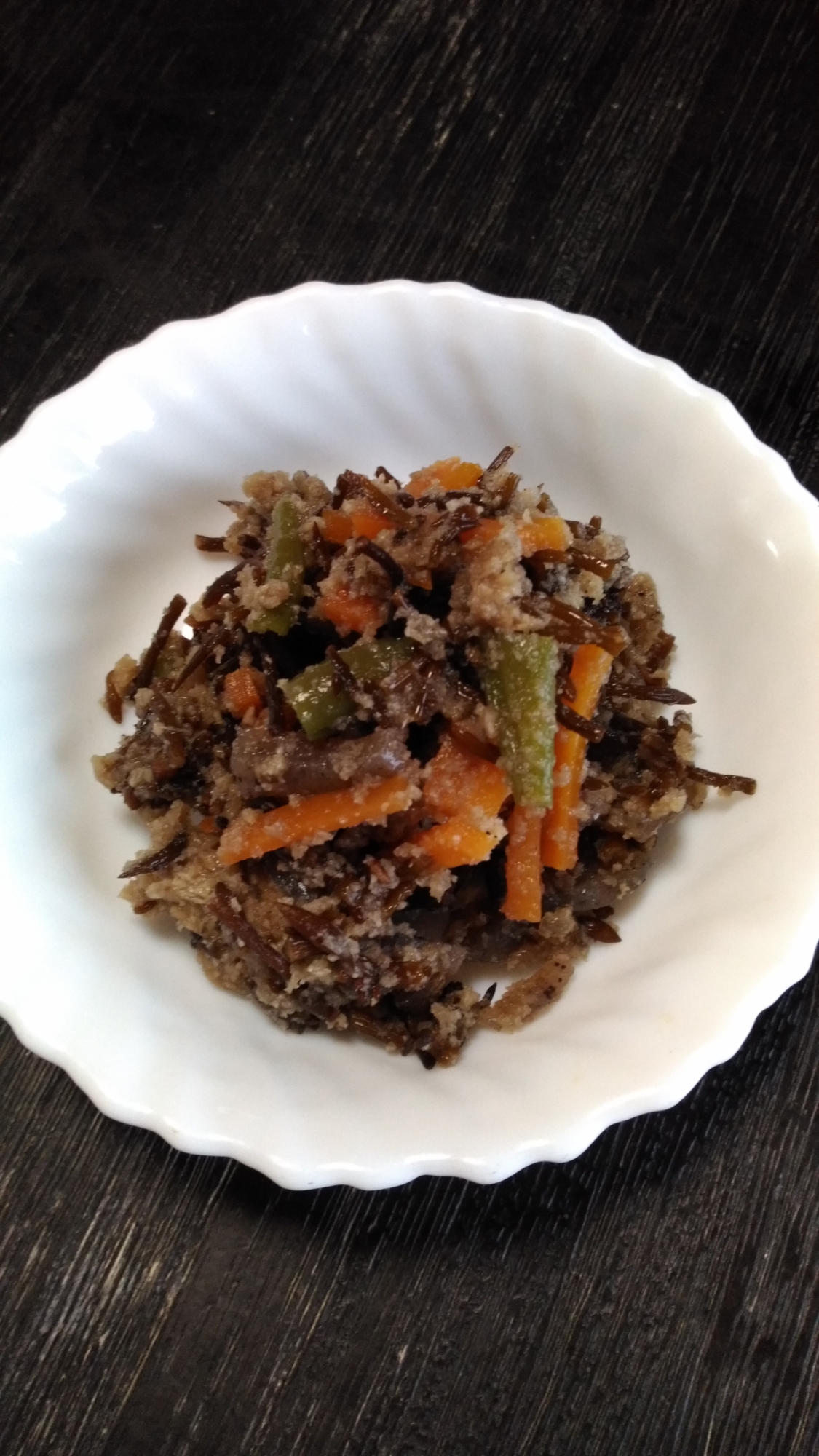 栄養満点 ダイエットにも おからひじき レシピ 作り方 By ここりん 楽天レシピ