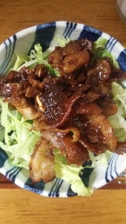 甘辛いたれが美味しいですね！夕食に作りました(^_^)