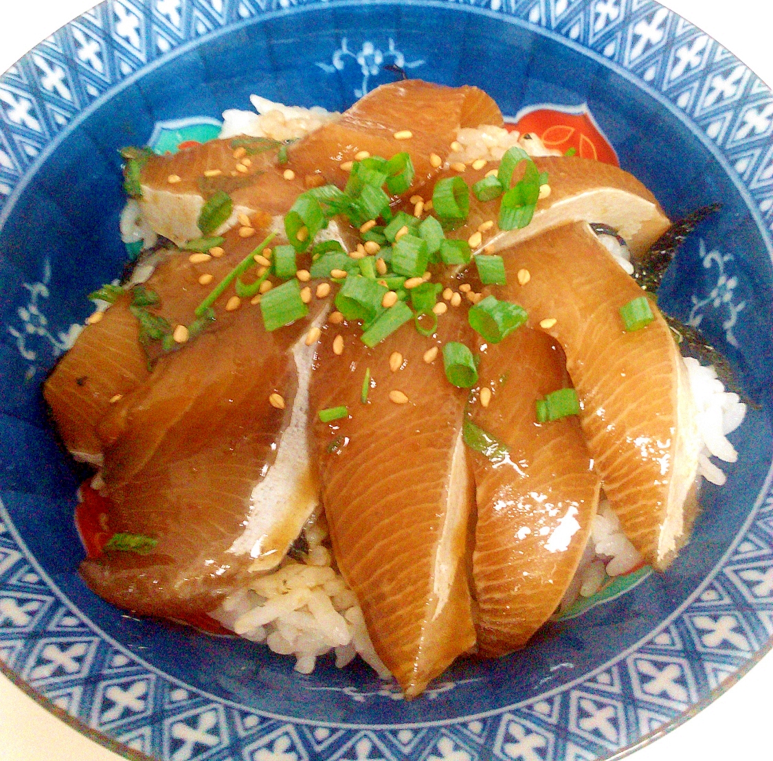 ぶりのお刺身が美味しく変身☆丼ぶり