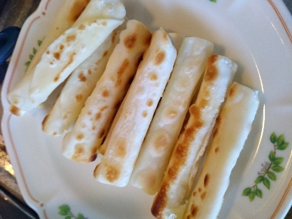 余った餃子の皮が美味しく食べられました！