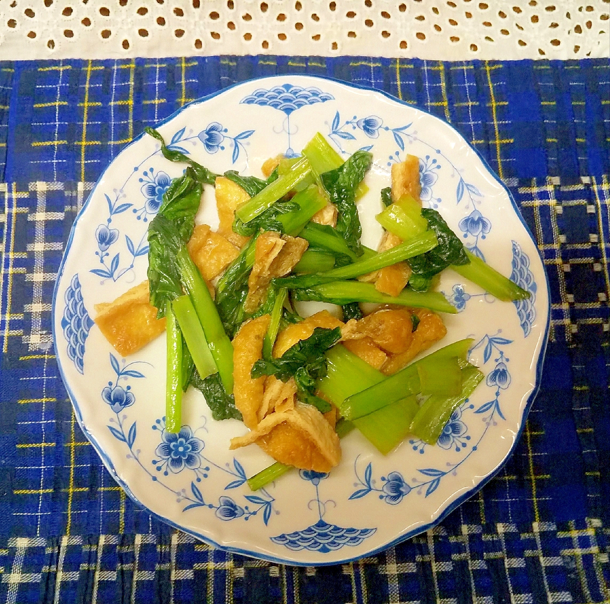 チンゲン菜の煮浸し