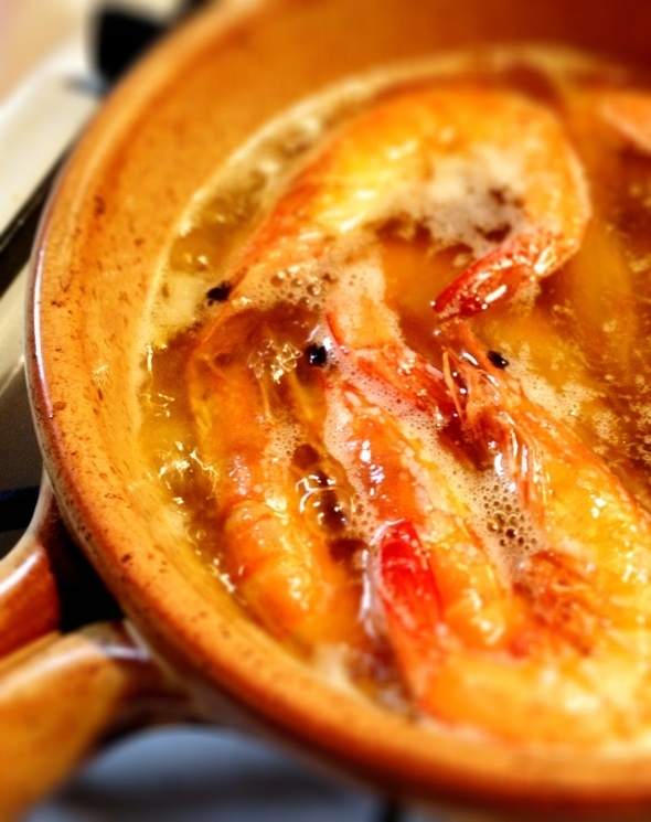 海老のガーリックオイル煮◆アヒージョ