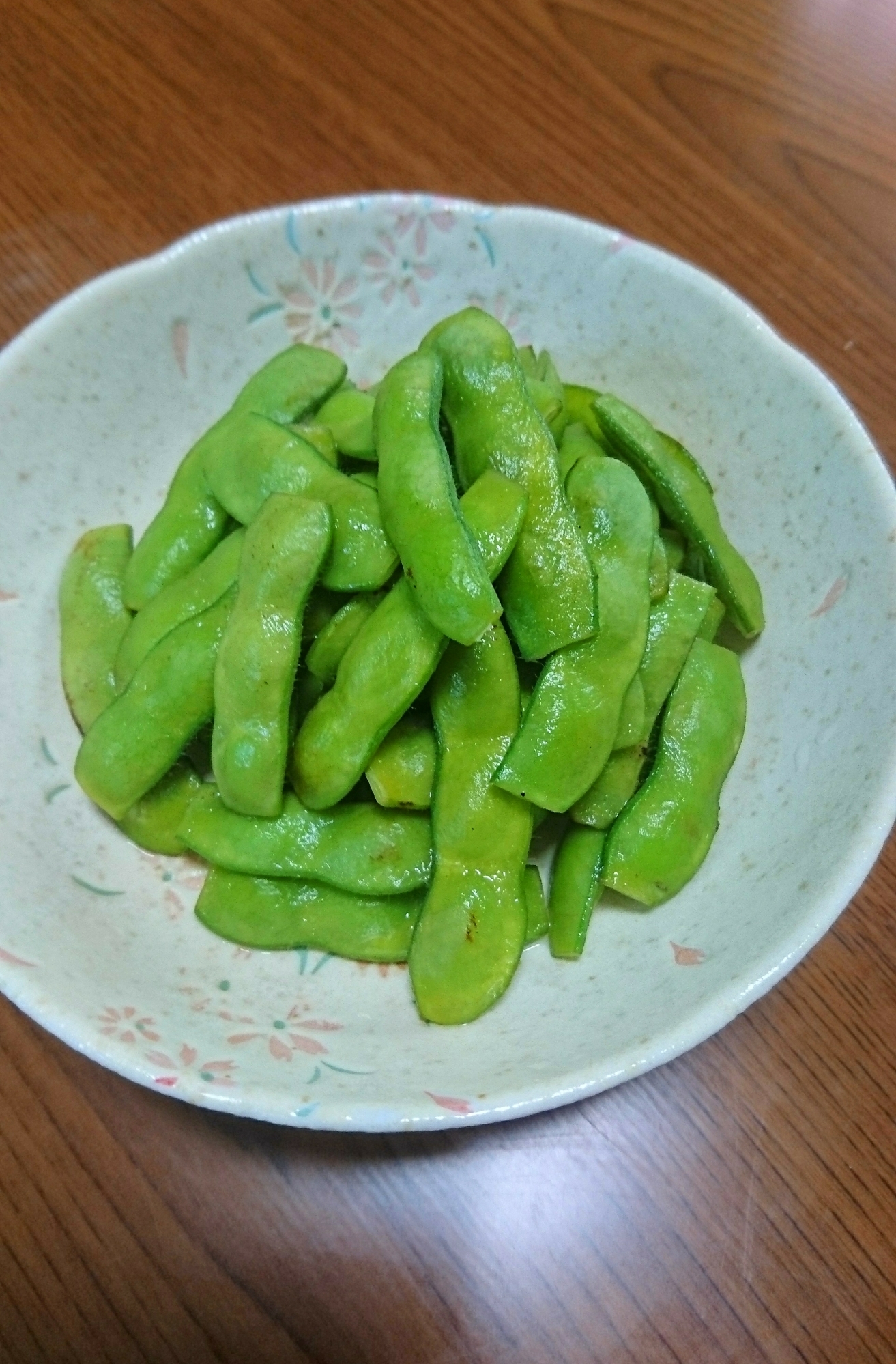 簡単!レンジで枝豆 離乳食や1歳以上にも♪