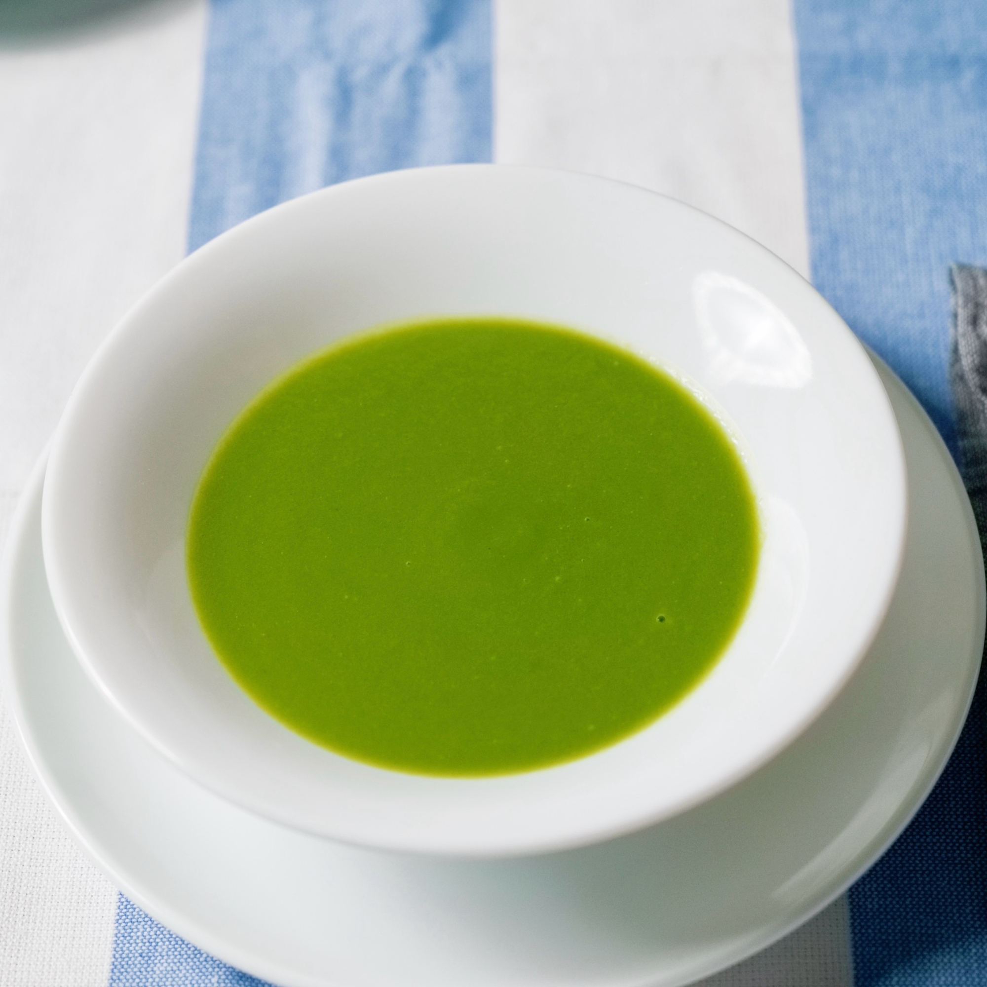 春菊のあさりだしポタージュ【洋食・汁物】
