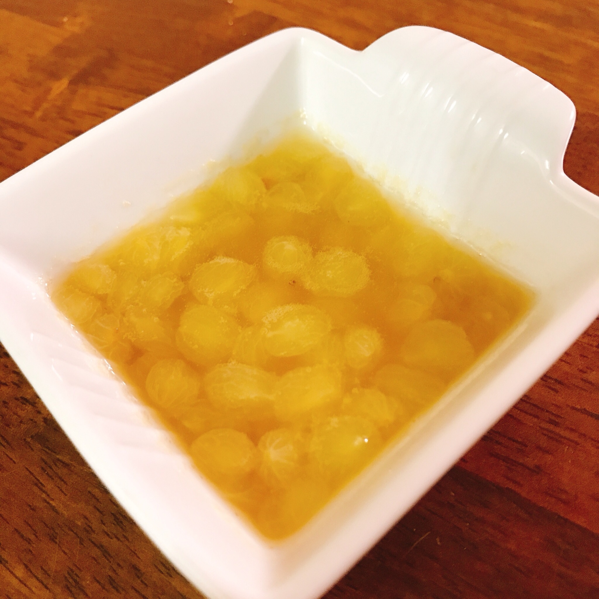 デラウェアコンポート レシピ 作り方 By ムッカリーナ 楽天レシピ