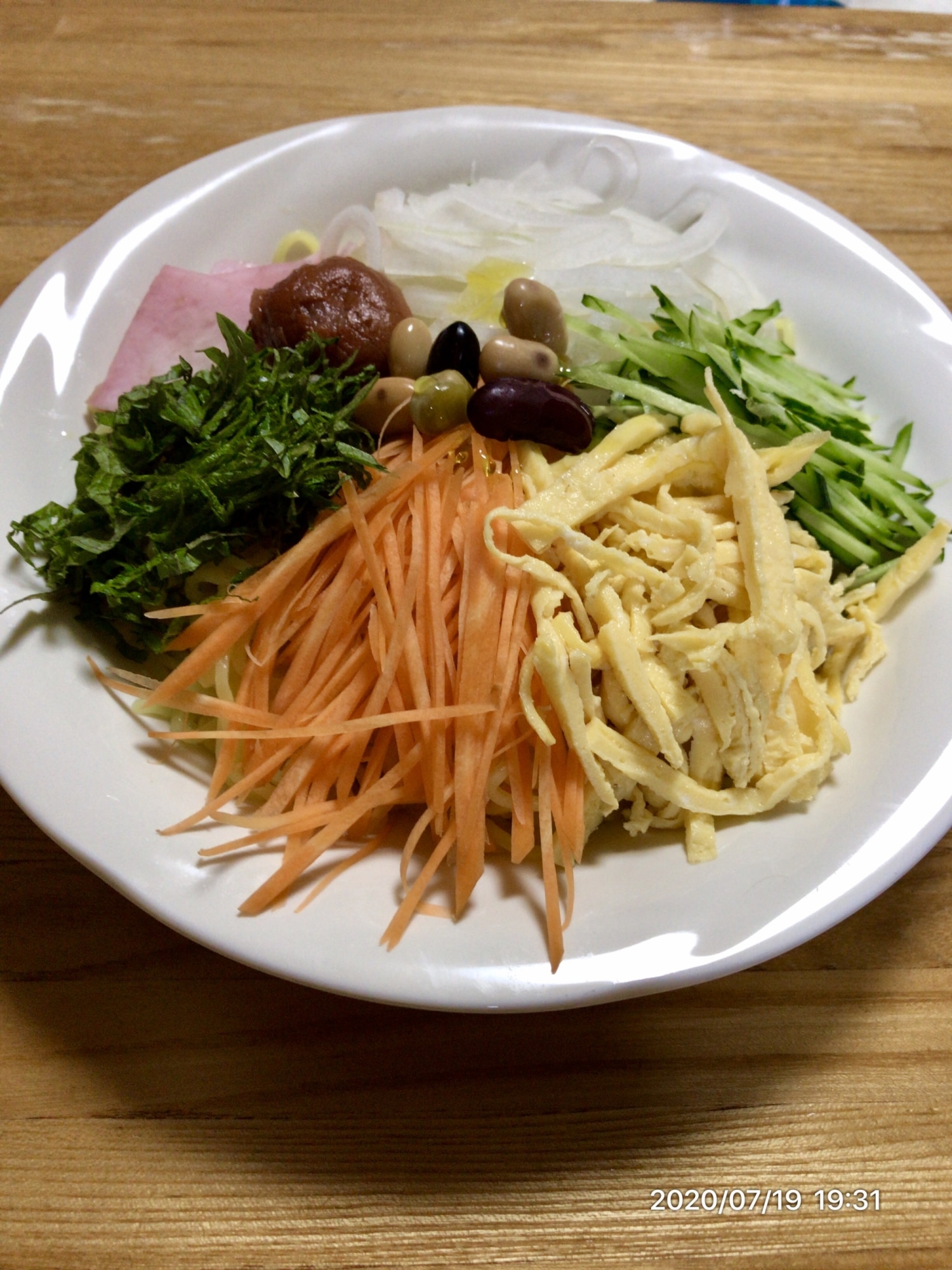 ズボラレシピ！あるもの冷やし中華 レシピ・作り方 by Ruichichi