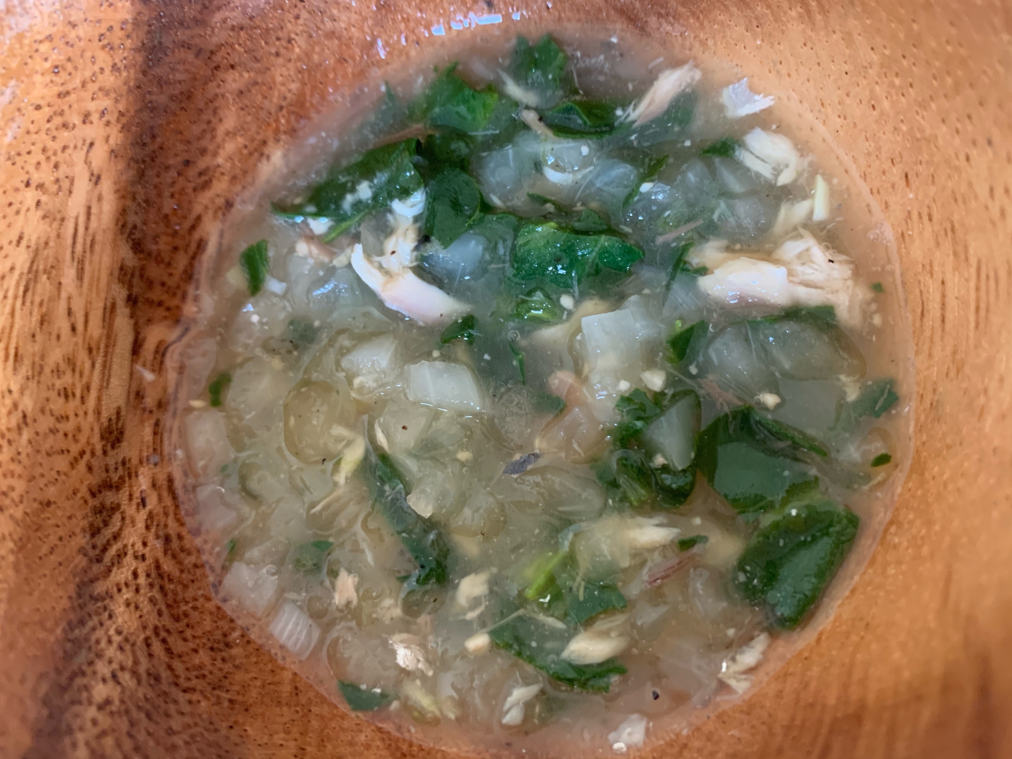 離乳食☆缶で簡単！サバとほうれん草の味噌煮風