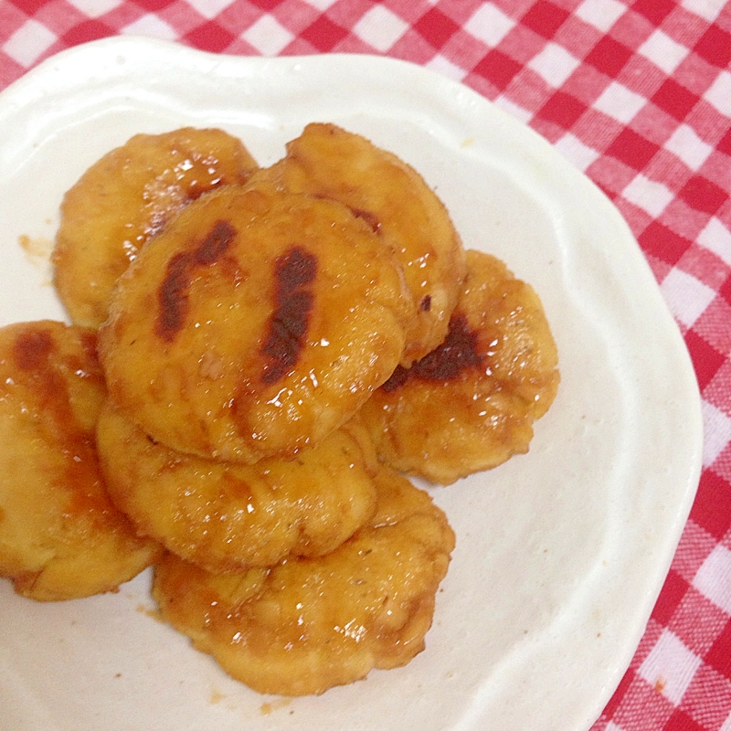 大豆の水煮＆おからでつくね♪