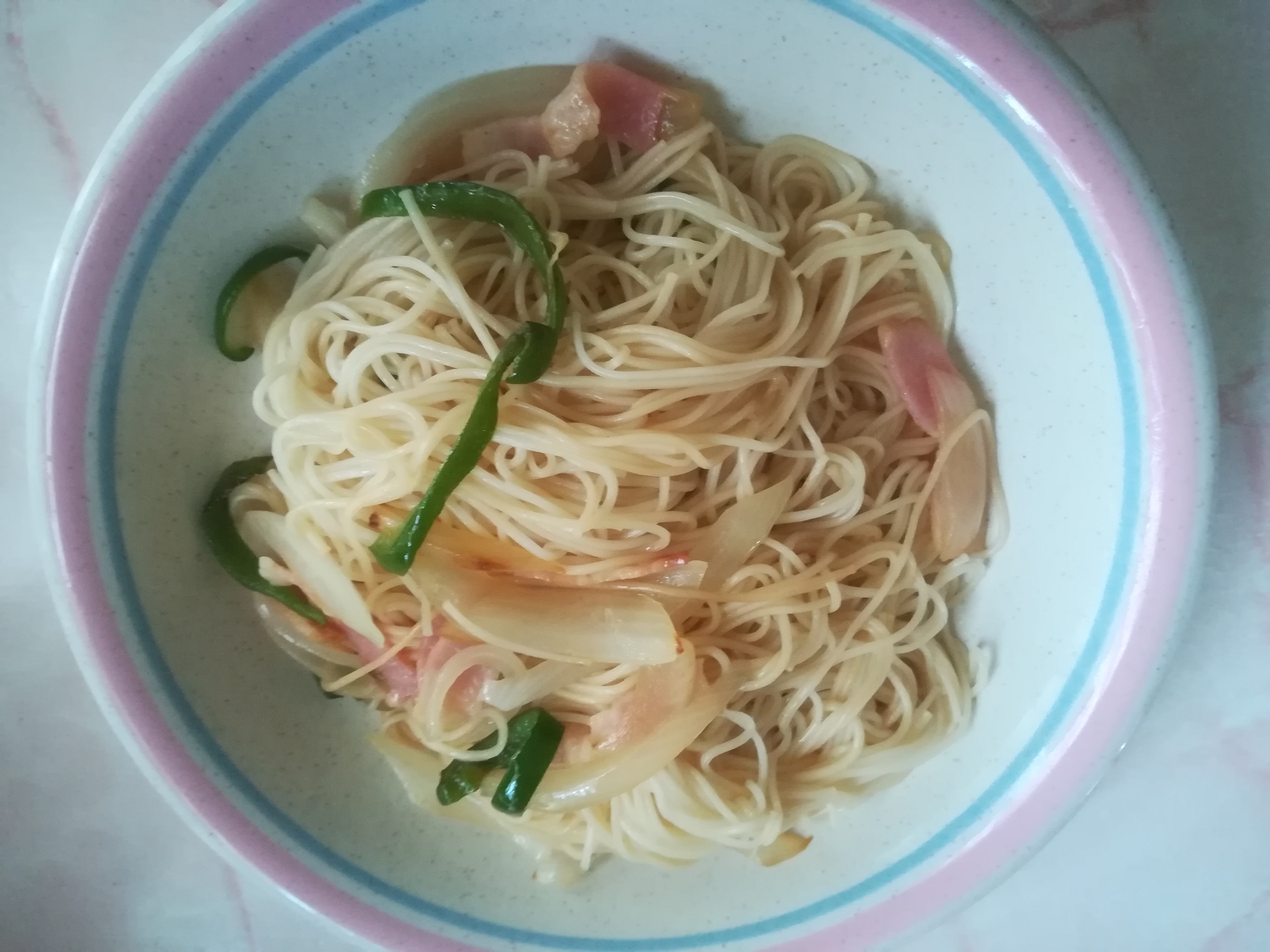 簡単！そうめんチャンプル