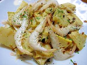 タケノコと白エビのガーリック炒め レシピ 作り方 By きょこれ と 楽天レシピ タケノコと白エビのガーリック炒め レシピ 作り方 By きょこれ と 楽天レシピ