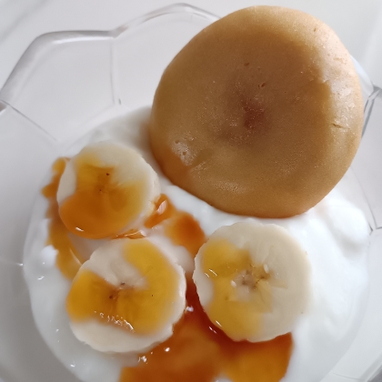 豆パンバナナヨーグルト