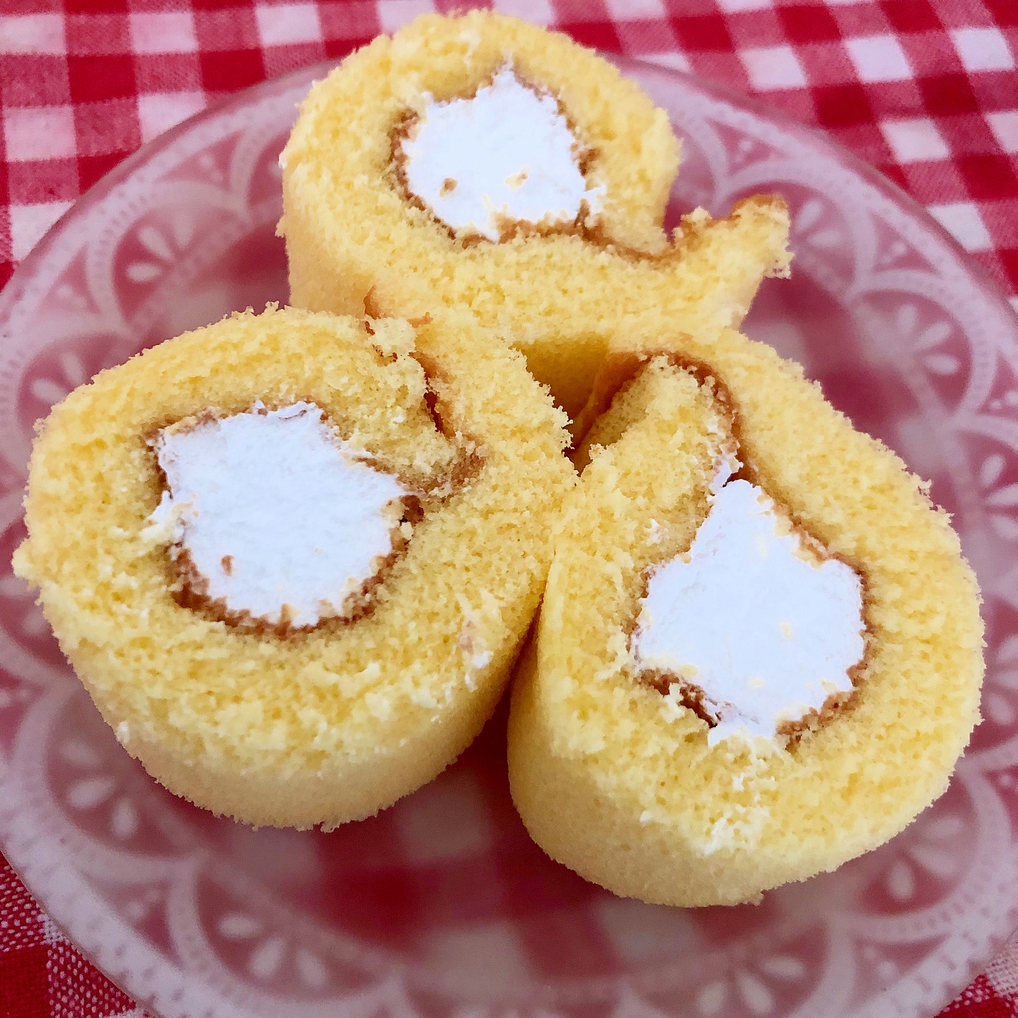 簡単に ミニロールケーキ レシピ 作り方 By Thank You Good Bye 楽天レシピ