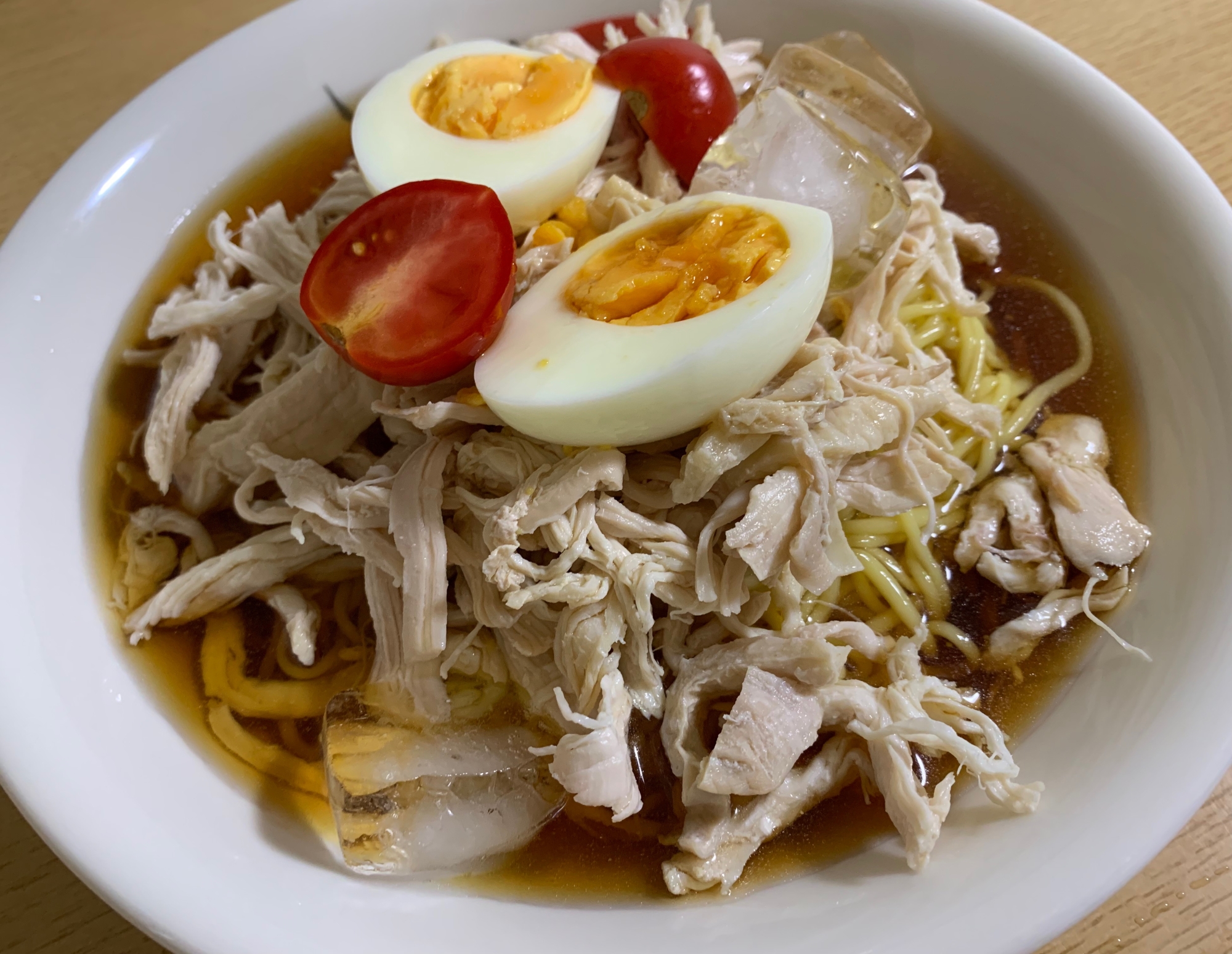 糖質ゼロ麺で冷麺