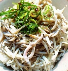 釜揚げしらすどんぶり