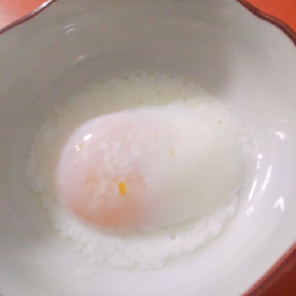 レンジで1分♪超簡単な温泉卵の作り方