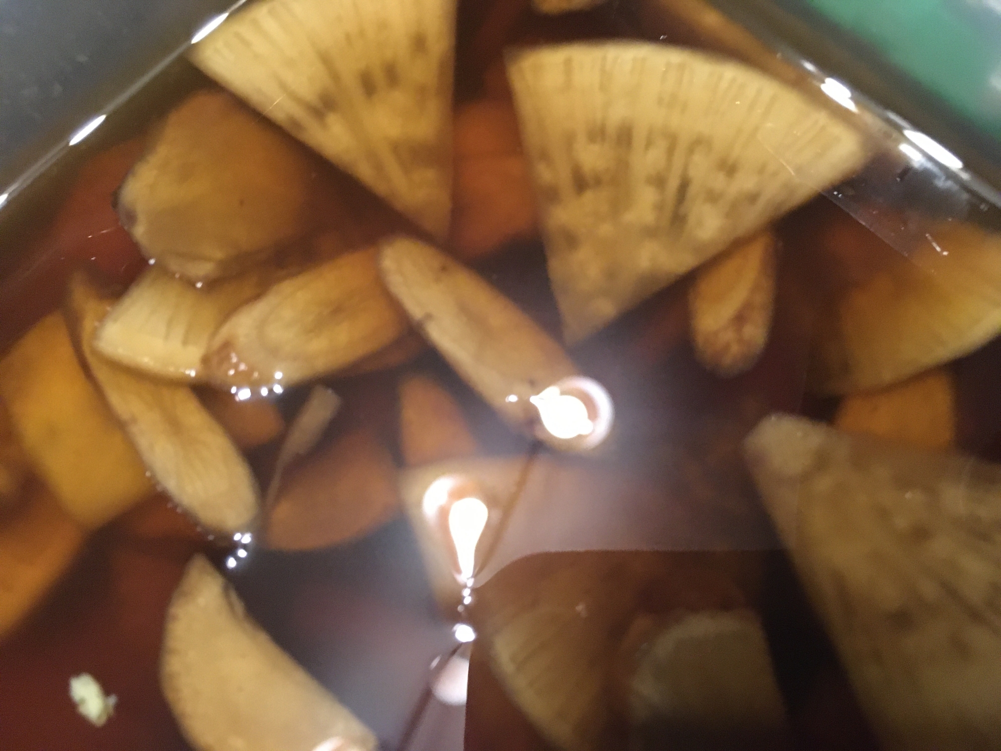 大根とごぼうと菊芋のスープ