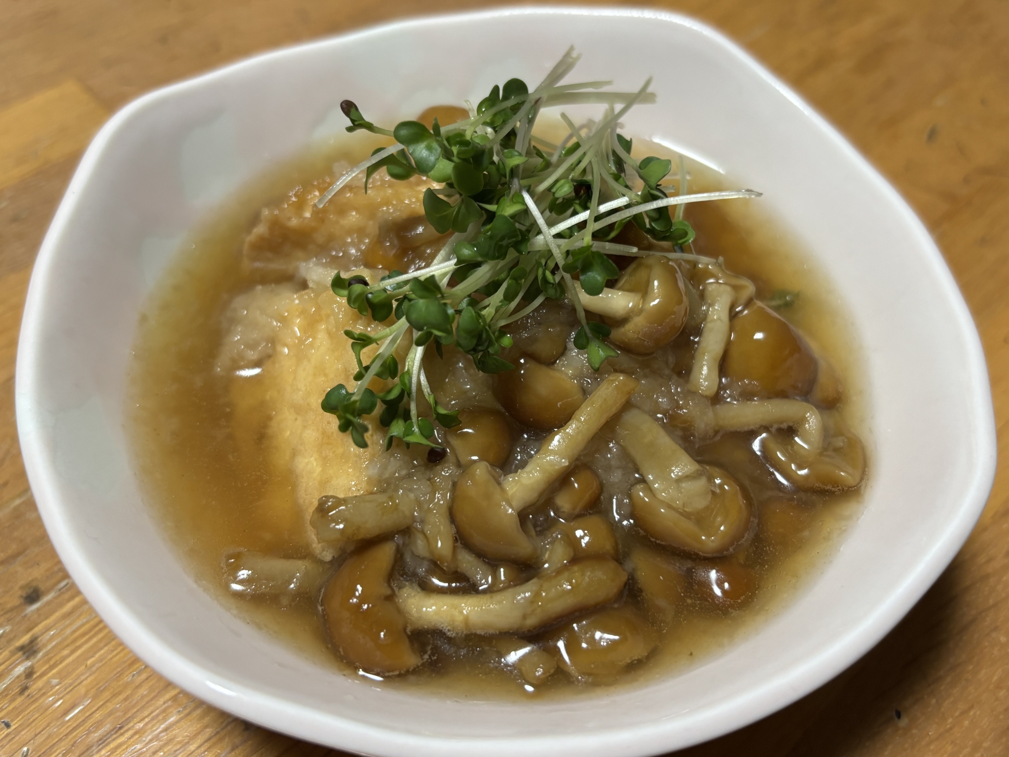 なめこのみぞれ煮