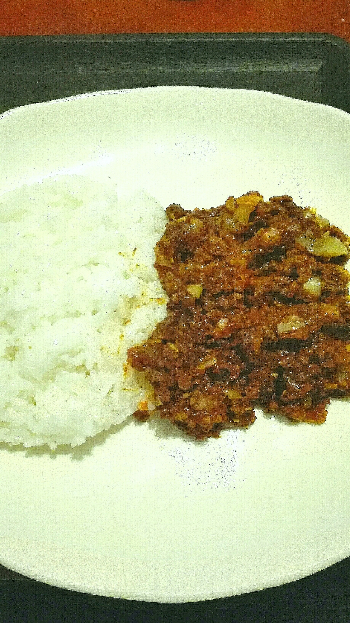 簡単キーマカレー