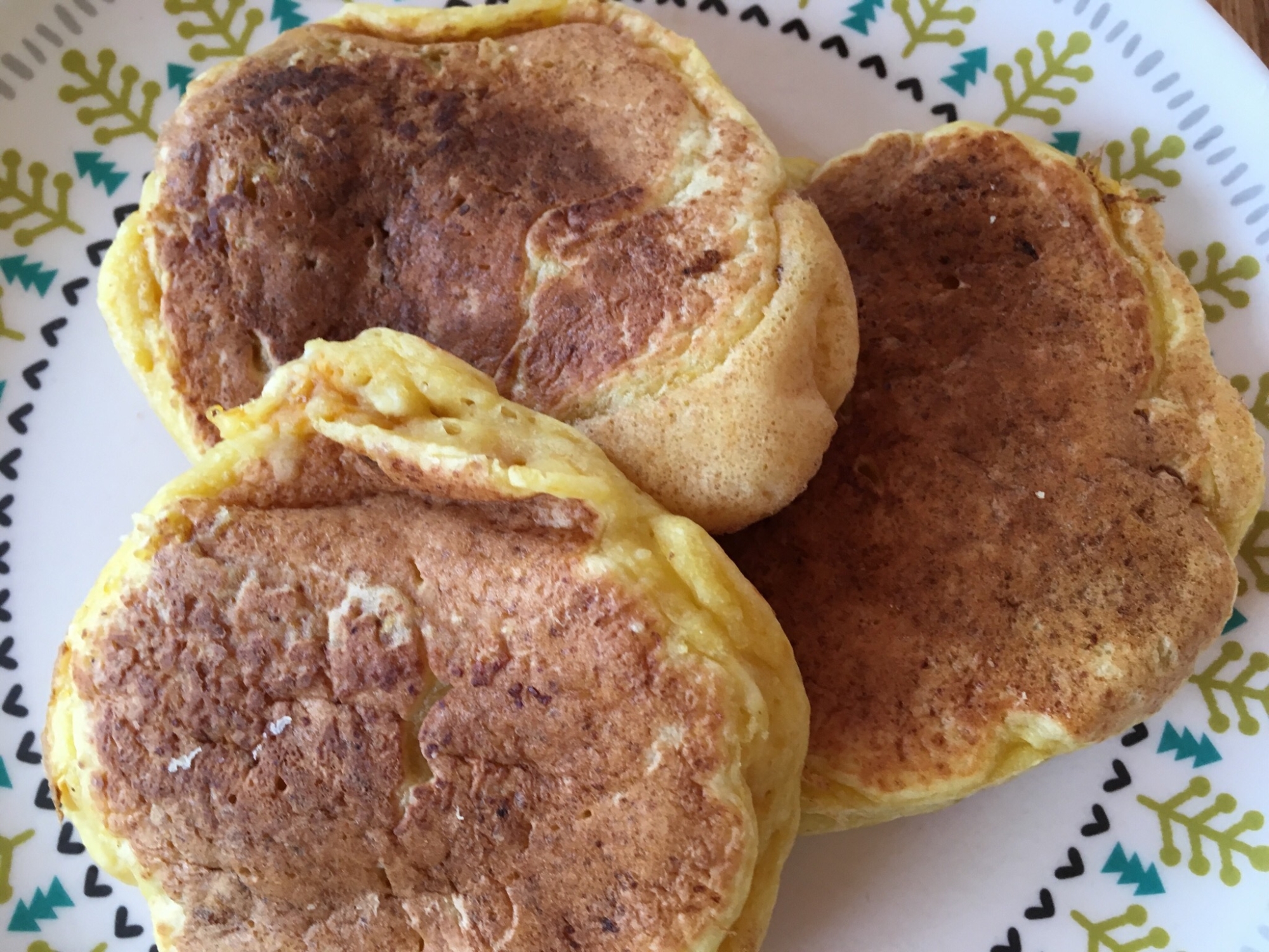 かぼちゃ豆腐ホットケーキ レシピ 作り方 By Tommeg12 楽天レシピ