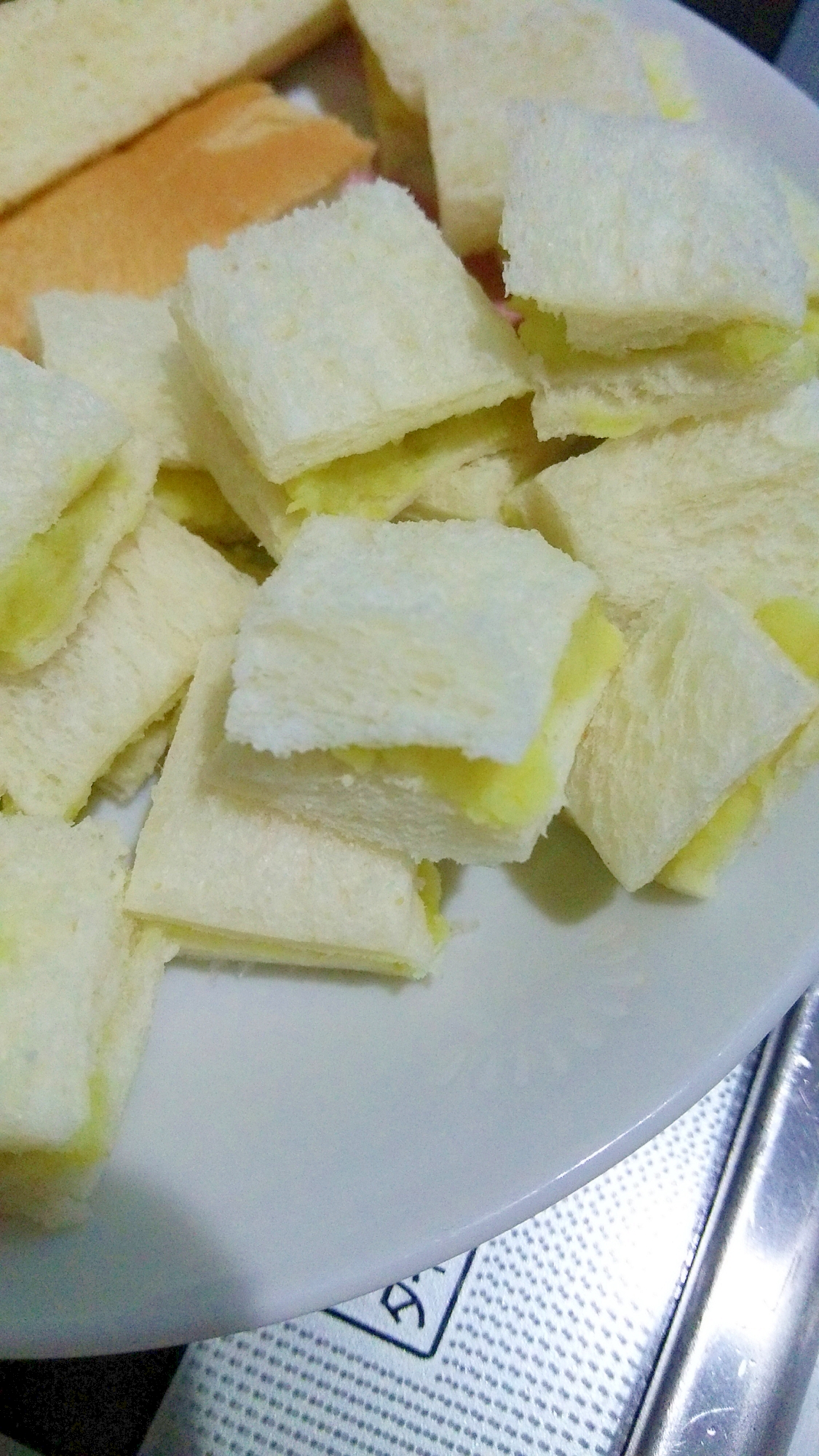 離乳食にも さつまいもクリームサンド レシピ 作り方 By さとmin 楽天レシピ