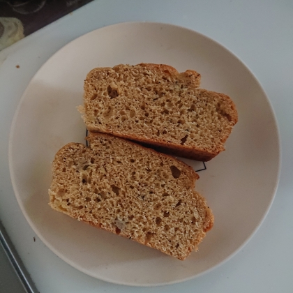 バナナときな粉のパウンドケーキ
