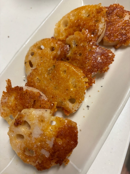サクサク食感！レンコンチーズ焼き