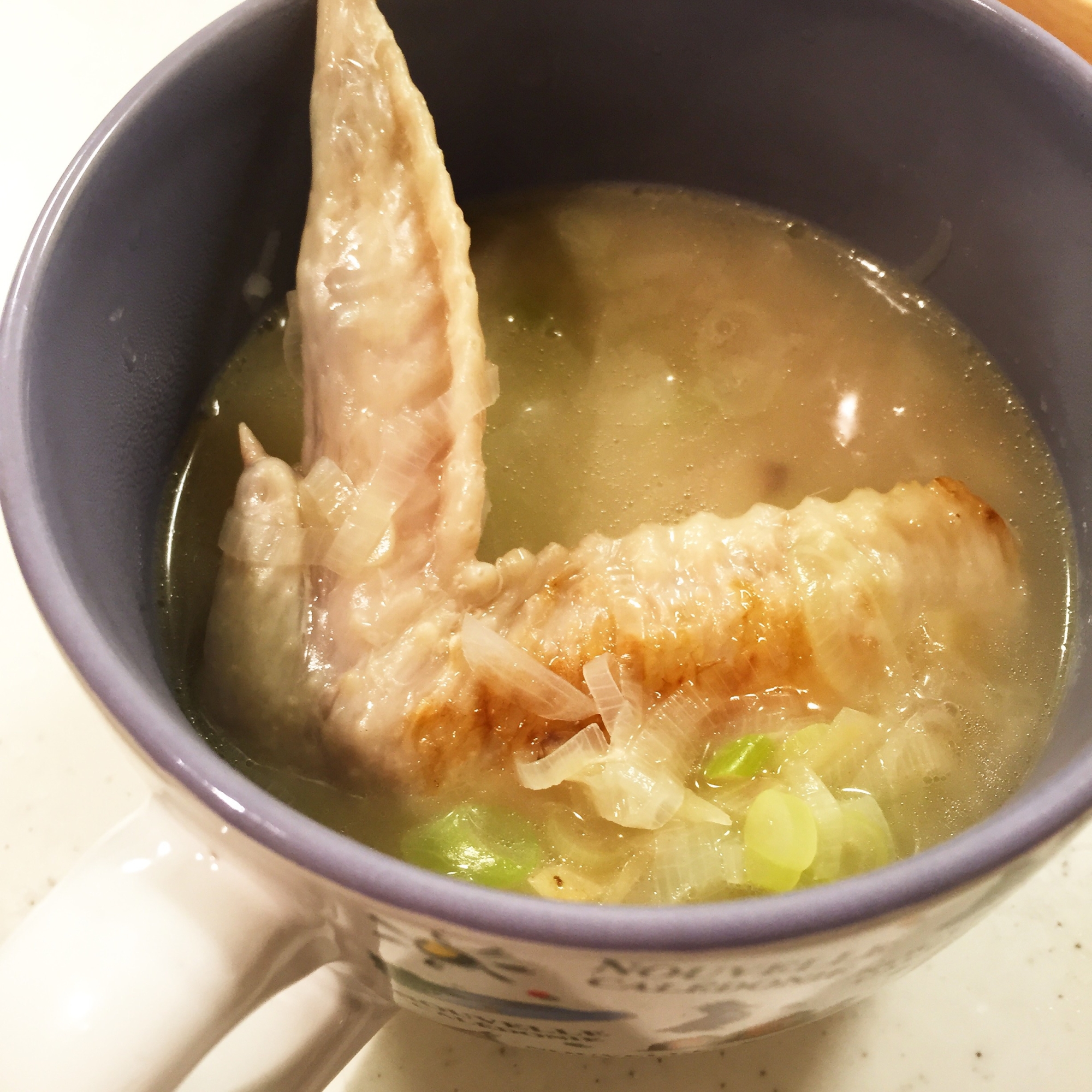 薬味・コラーゲンしっかり摂取＊サムゲタン風スープ
