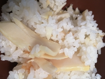 おでんの素で❤︎たけのこご飯