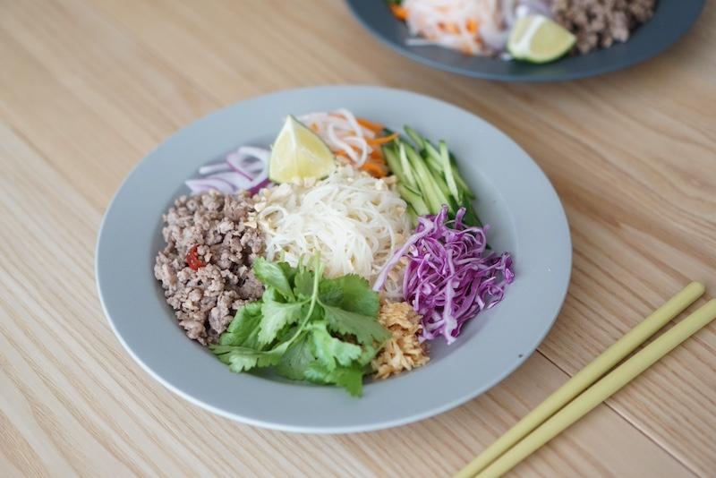 【KOZレシピ】素麺で作る エスニック風和え麺