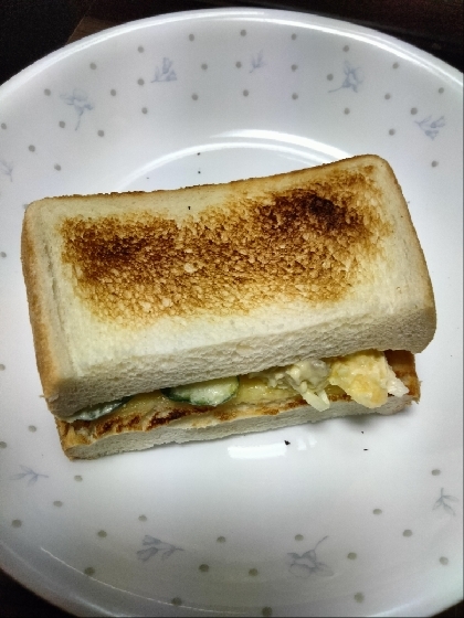 ポテサラトーストサンド