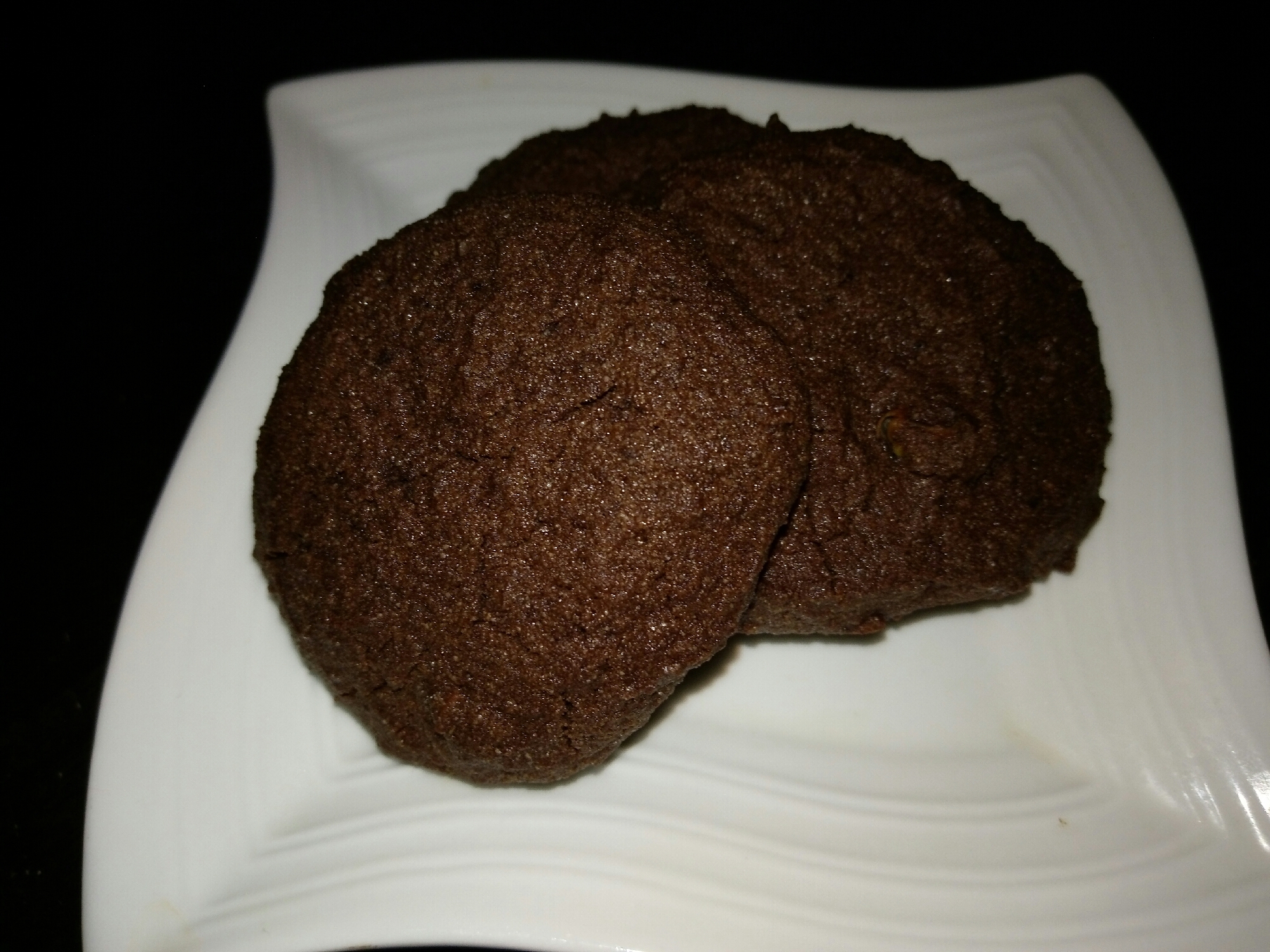 米粉でヘルシーココアクッキー