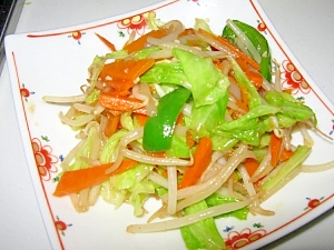 生姜の野菜炒め