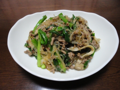 春雨のピリ辛炒め煮