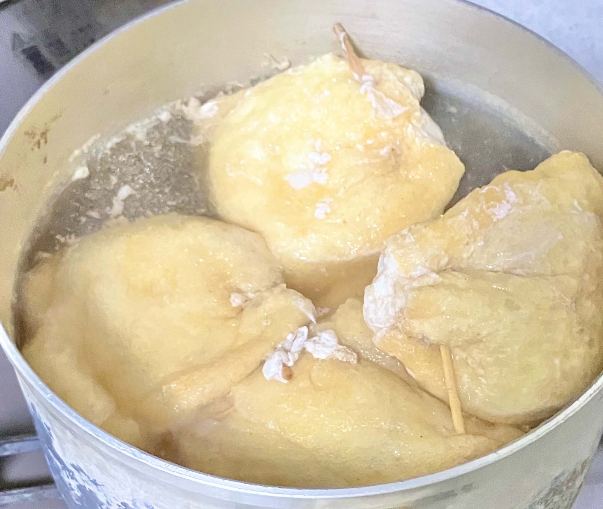 簡単☆卵とお餅の油揚げ