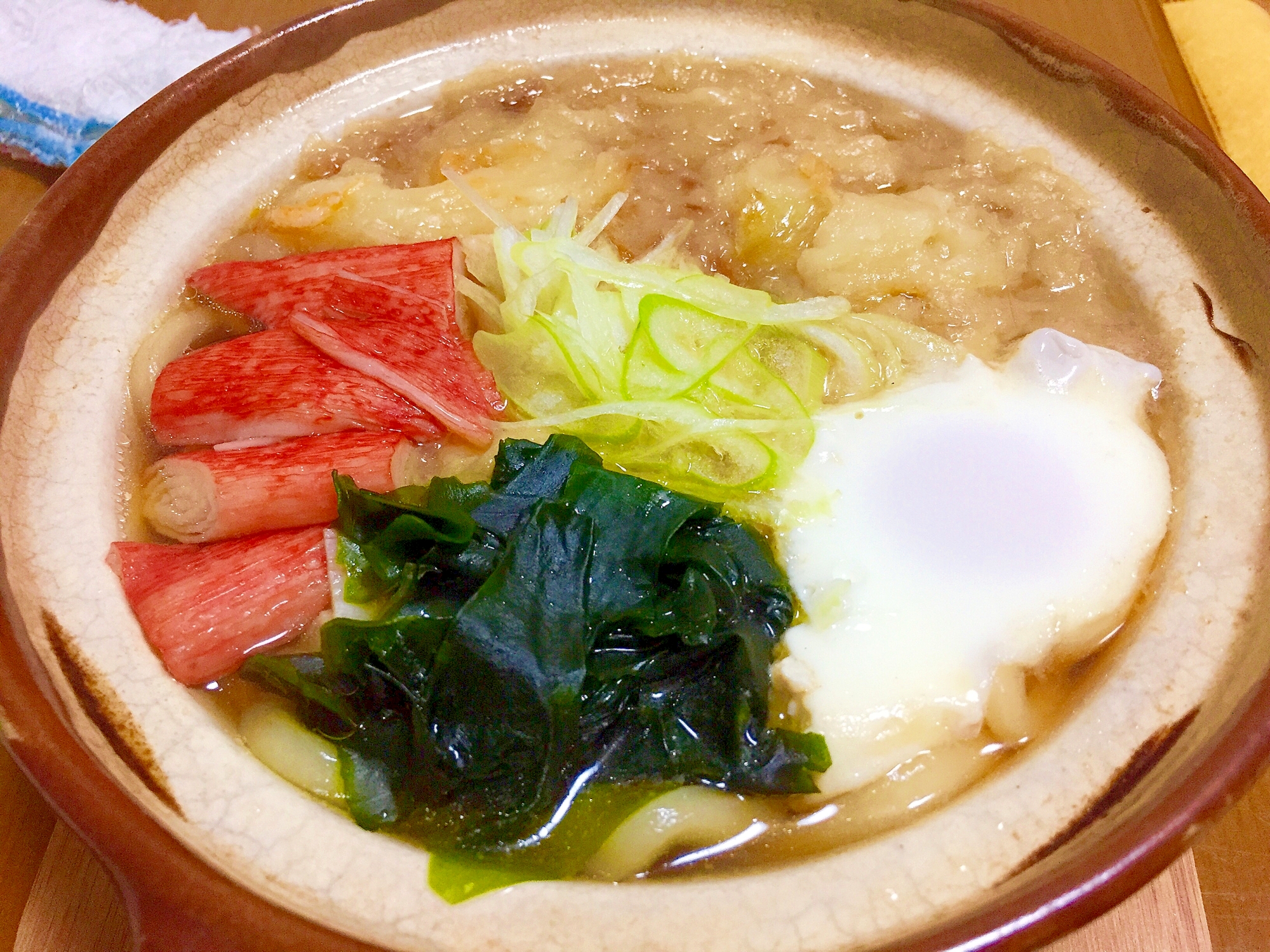 心も体もあたたまる！鍋焼きうどん