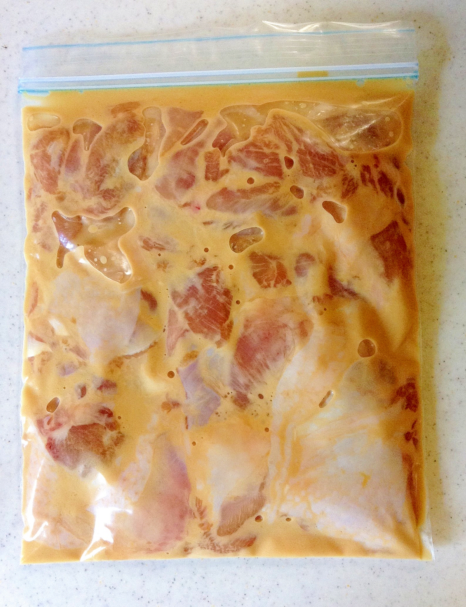 凍鶏もも肉は 下味冷凍してジューシー唐揚げ用に レシピ 作り方 By Tomoanna9863 楽天レシピ