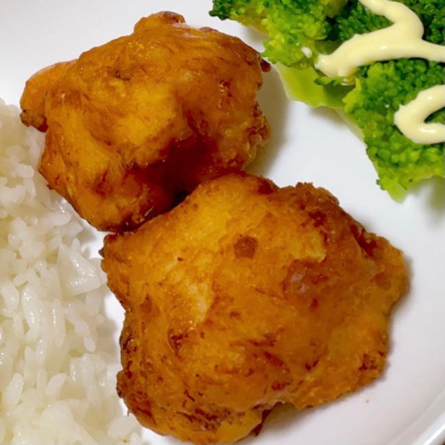 お弁当に♪やわらか鶏むね肉の唐揚げ