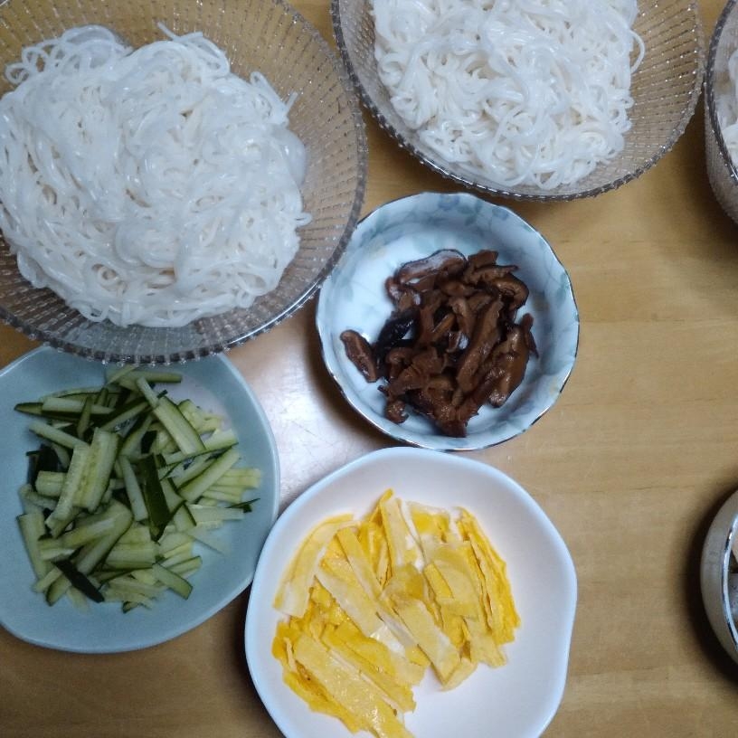 暑い夏に、美味しい三輪素麺