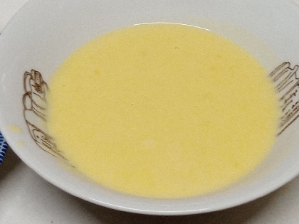コーン豆乳スープ