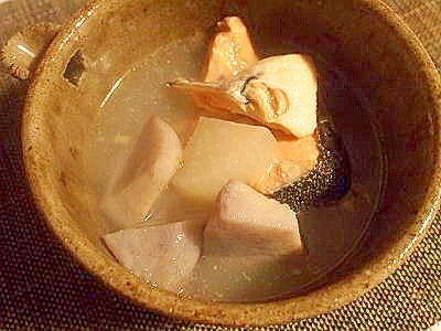 圧力鍋で鮭あらスープ 大根 里芋 レシピ 作り方 By ブ 子 楽天レシピ 圧力鍋で鮭あらスープ 大根 里芋 レシピ 作り方 By ブ 子 楽天レシピ